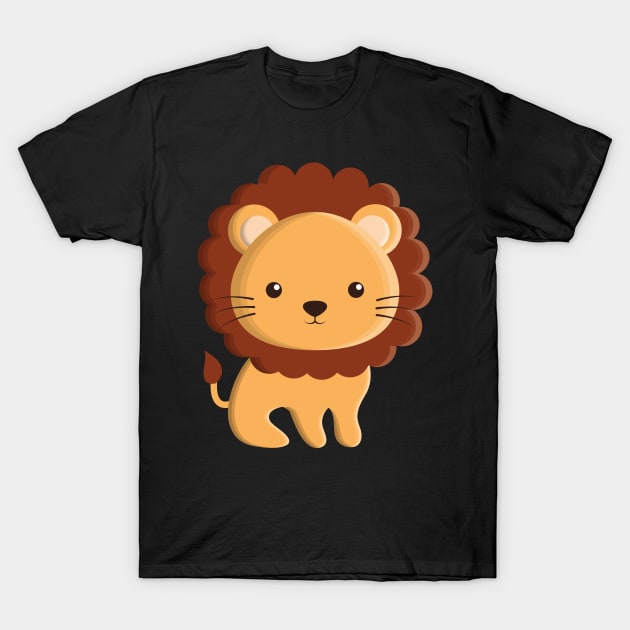 Baby Lion Cub T-Shirt by Felicity-K